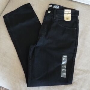 Wrangler Men's Black Jeans 34 X 34